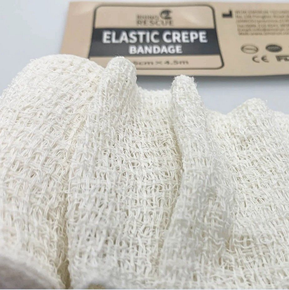 Эластичный бинт бандаж RHINO Rescue Elastic Crepe Bandage PZBD0016, фото 8