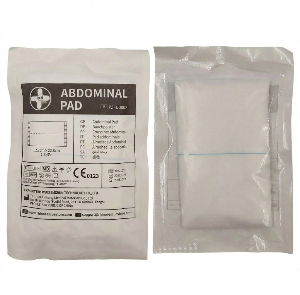 Абдоминальная повязка (подушечка) RHINO Rescue Abdominal Pads, фото 5