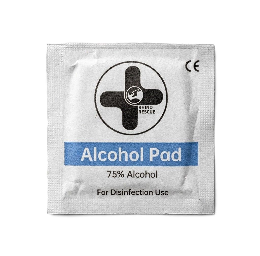 Салфетка спиртовая RHINO Rescue Alcohol Pad, фото 2