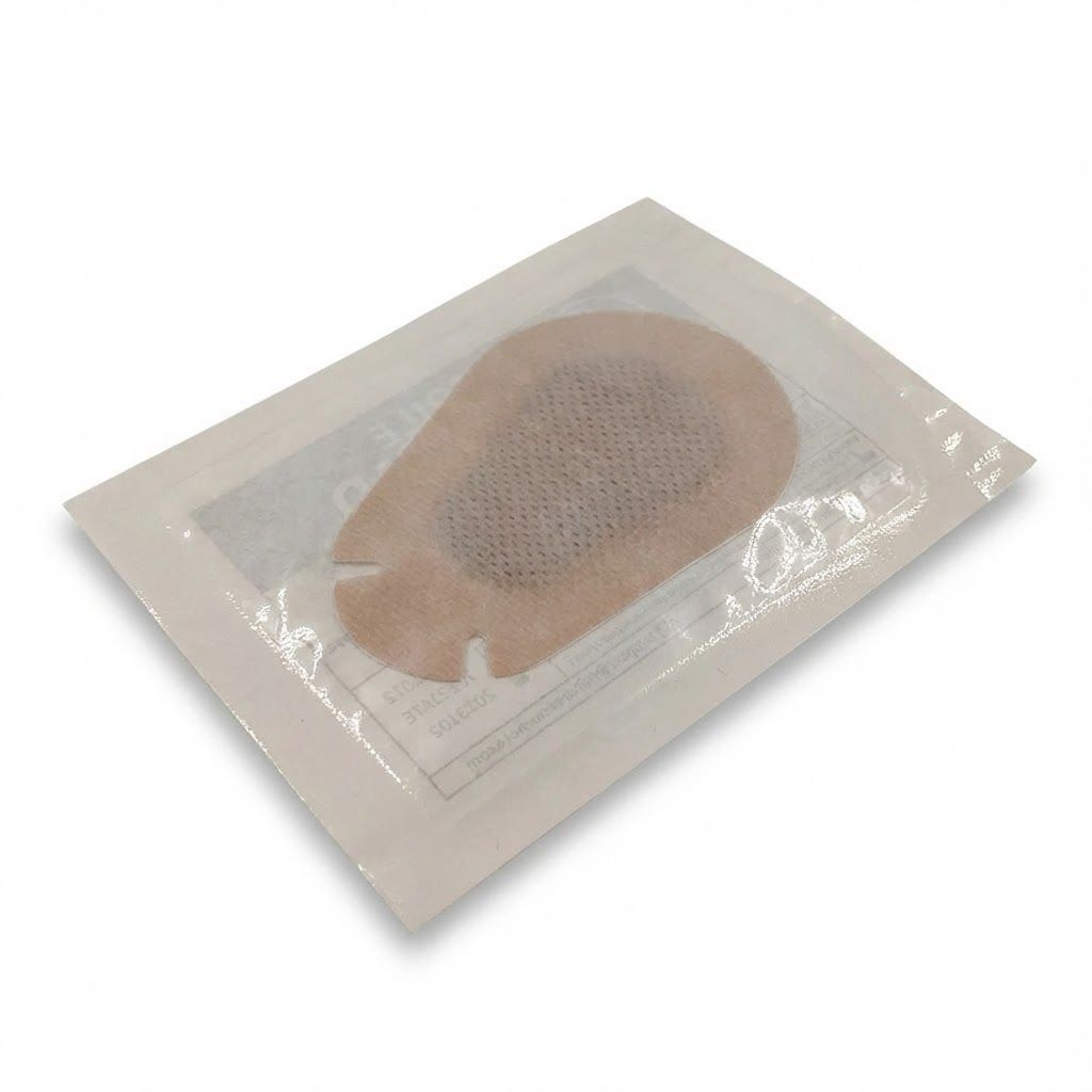 Стерильная накладка пластырного типа на глаз Sterile Eye Pad Rhino Rescue, фото 4