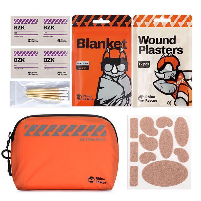 Сверхлёгкий набор первой помощи Ultralight frst aid mini CPHW0010 Rhino Rescue, фото 6