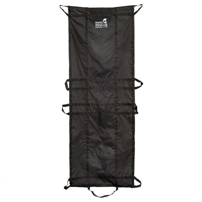 Многоразовые складные носилки Rhino Rescue MULTI-USE DISPOSABLE LITER DJRT0024 (черные)